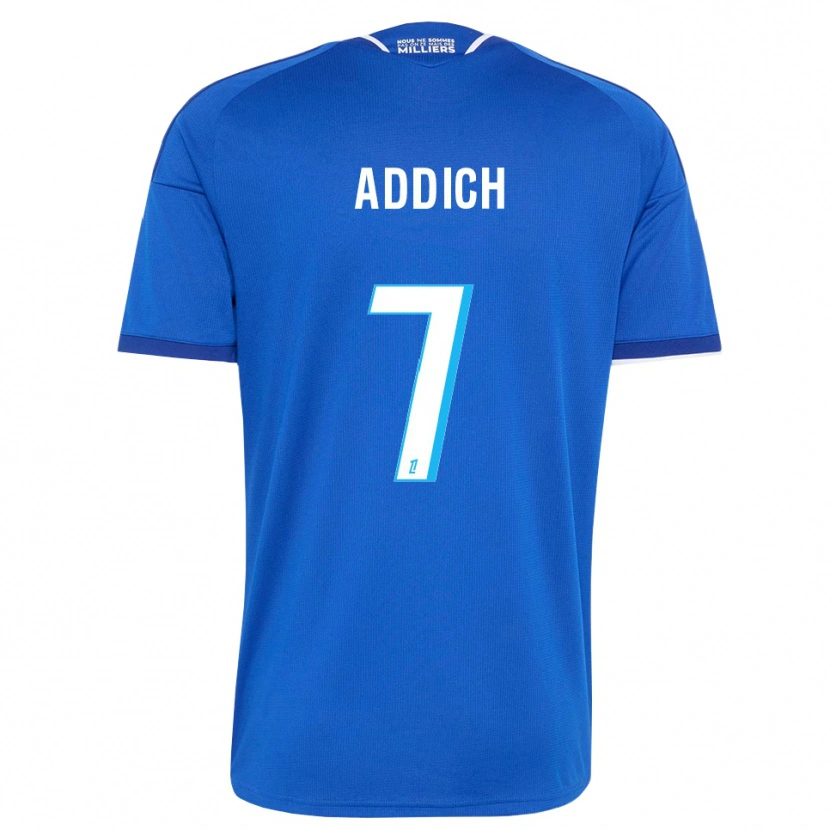 Danxen Kinderen Yanis Addich #7 Koninklijk Blauw Wit Thuisshirt Thuistenue 2026/27 T-Shirt België