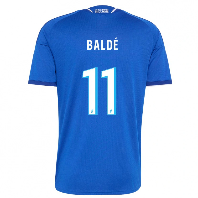 Danxen Kinderen Fatoumata Baldé #11 Koninklijk Blauw Wit Thuisshirt Thuistenue 2026/27 T-Shirt België