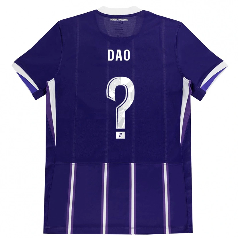 Danxen Kinderen Elyess Dao #0 Paars Wit Thuisshirt Thuistenue 2026/27 T-Shirt België