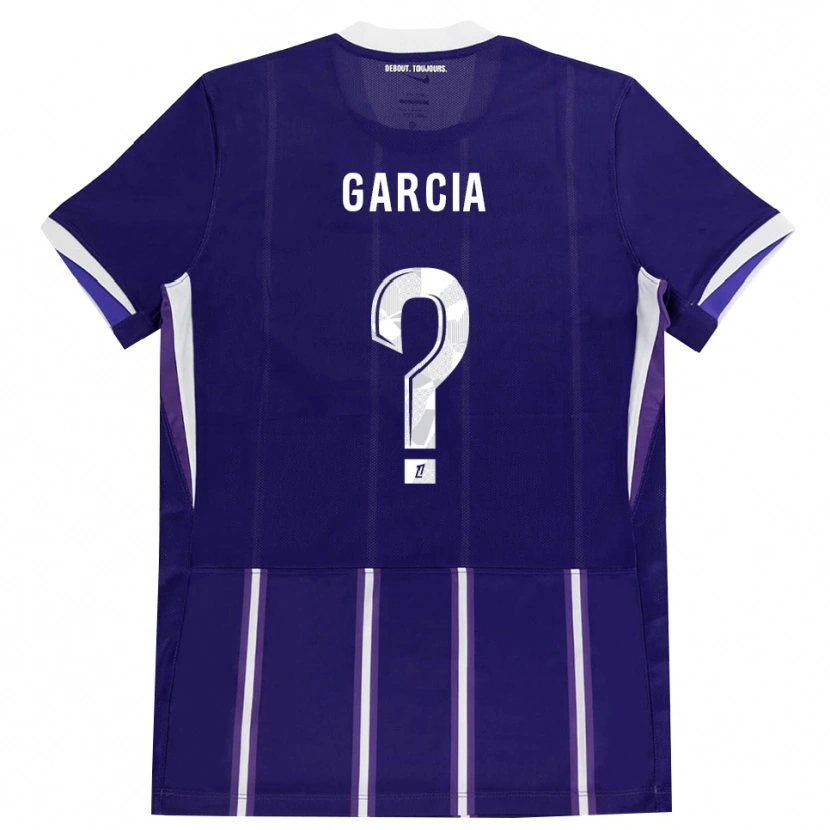 Danxen Kinderen Deborah Garcia #0 Paars Wit Thuisshirt Thuistenue 2026/27 T-Shirt België