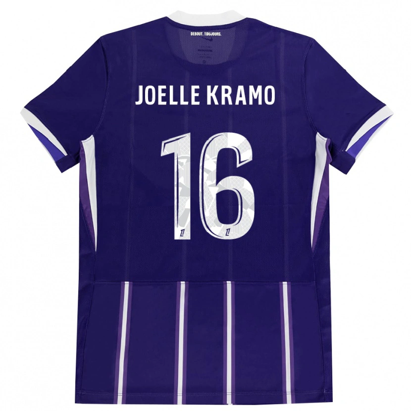 Danxen Kinderen Marie Joelle Kramo #16 Paars Wit Thuisshirt Thuistenue 2026/27 T-Shirt België