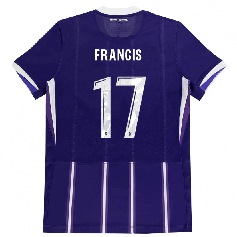 Danxen Kinderen Abu Francis #17 Paars Wit Thuisshirt Thuistenue 2026/27 T-Shirt België