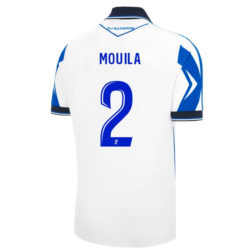 Danxen Kinderen Orlando Mouila #2 Zwart Wit Blauw Thuisshirt Thuistenue 2026/27 T-Shirt België