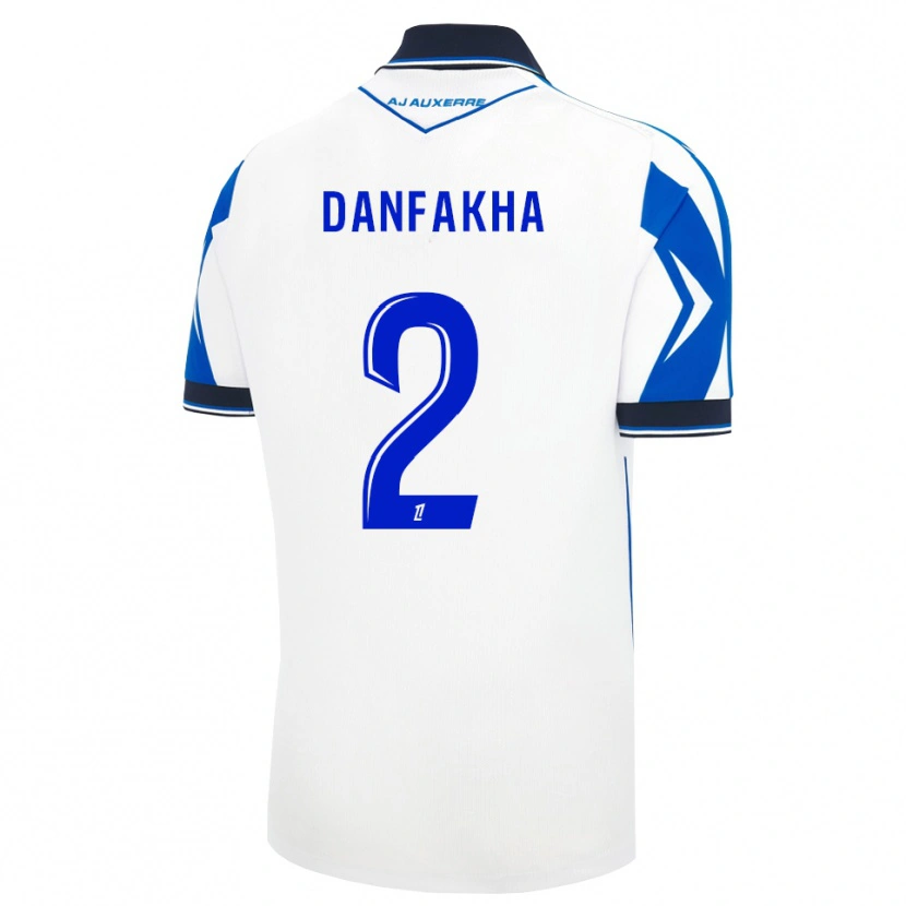 Danxen Kinderen Salimou Danfakha #2 Zwart Wit Blauw Thuisshirt Thuistenue 2026/27 T-Shirt België