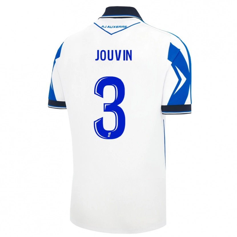 Danxen Kinderen Maxence Jouvin #3 Zwart Wit Blauw Thuisshirt Thuistenue 2026/27 T-Shirt België