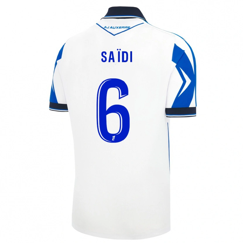 Danxen Kinderen Elyes Saïdi #6 Zwart Wit Blauw Thuisshirt Thuistenue 2026/27 T-Shirt België