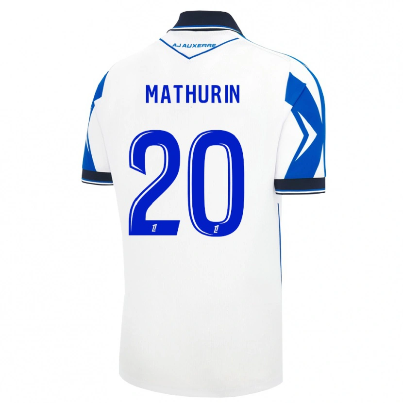 Danxen Kinderen Anis Mathurin #20 Zwart Wit Blauw Thuisshirt Thuistenue 2026/27 T-Shirt België