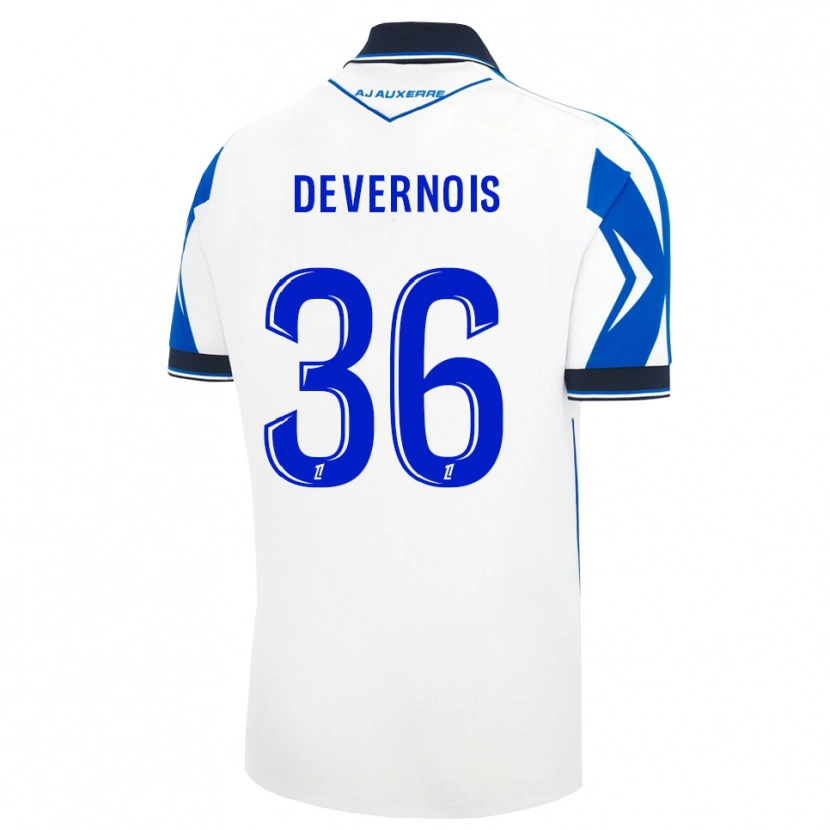 Danxen Kinderen Tidiane Devernois #36 Zwart Wit Blauw Thuisshirt Thuistenue 2026/27 T-Shirt België
