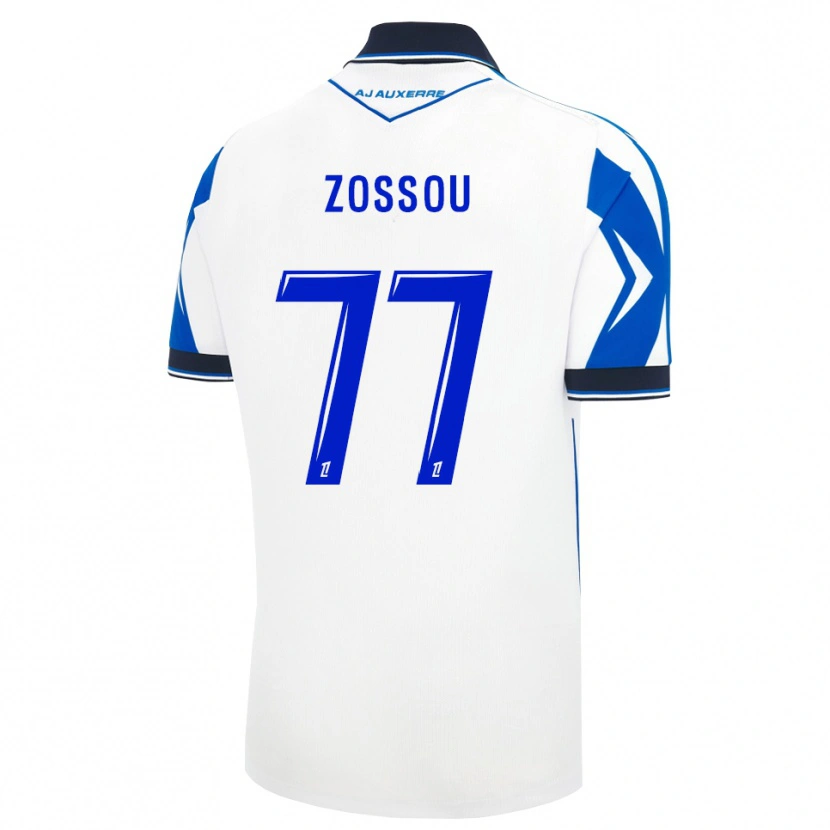 Danxen Kinderen Aristide Zossou #77 Zwart Wit Blauw Thuisshirt Thuistenue 2026/27 T-Shirt België