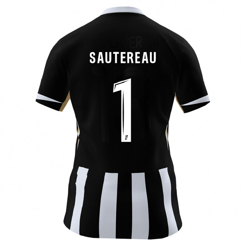 Danxen Kinderen Enzo Sautereau #1 Zwart Blauw Thuisshirt Thuistenue 2026/27 T-Shirt België