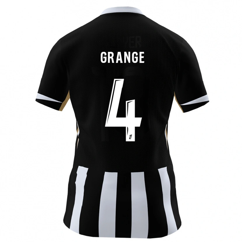 Danxen Kinderen Moussa Grange #4 Zwart Blauw Thuisshirt Thuistenue 2026/27 T-Shirt België