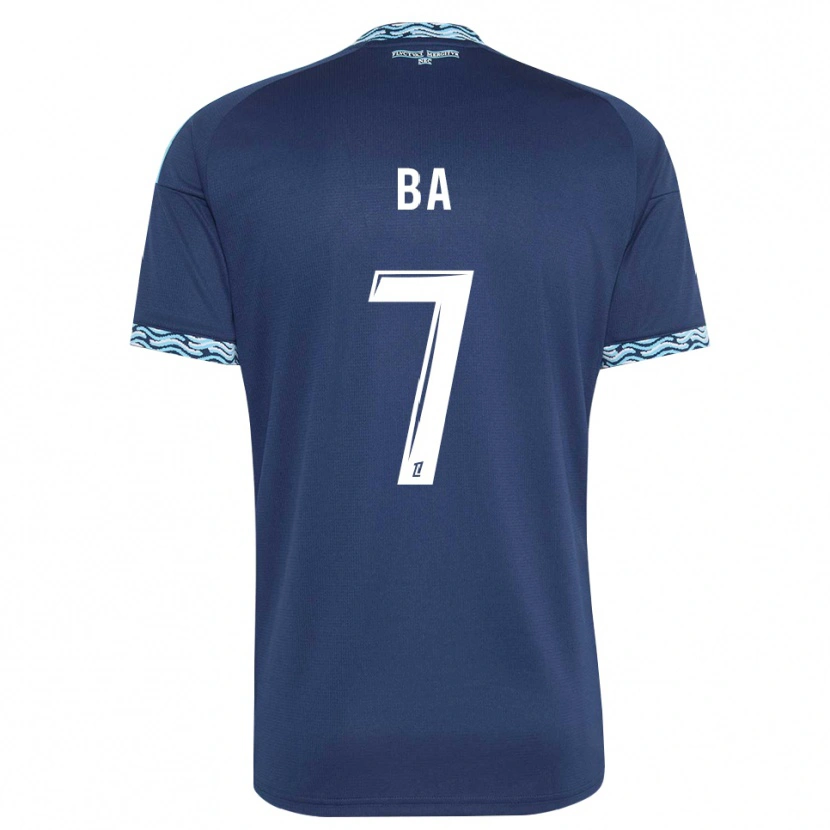 Danxen Kinderen Mohamed Ba #7 Staalblauw Wit Thuisshirt Thuistenue 2026/27 T-Shirt België