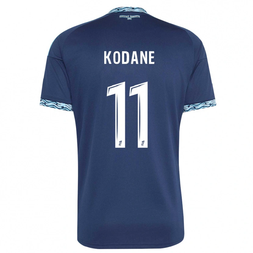 Danxen Kinderen Lionel Kodane #11 Staalblauw Wit Thuisshirt Thuistenue 2026/27 T-Shirt België