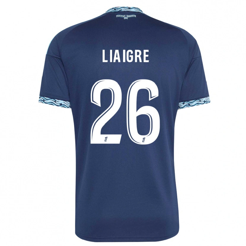 Danxen Kinderen Fiona Liaigre #26 Staalblauw Wit Thuisshirt Thuistenue 2026/27 T-Shirt België