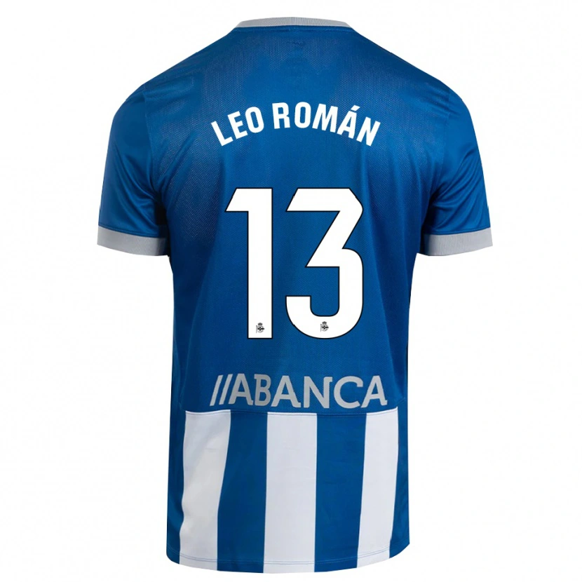 Danxen Kinderen Leo Román #13 Blauw Grijs Wit Thuisshirt Thuistenue 2026/27 T-Shirt België