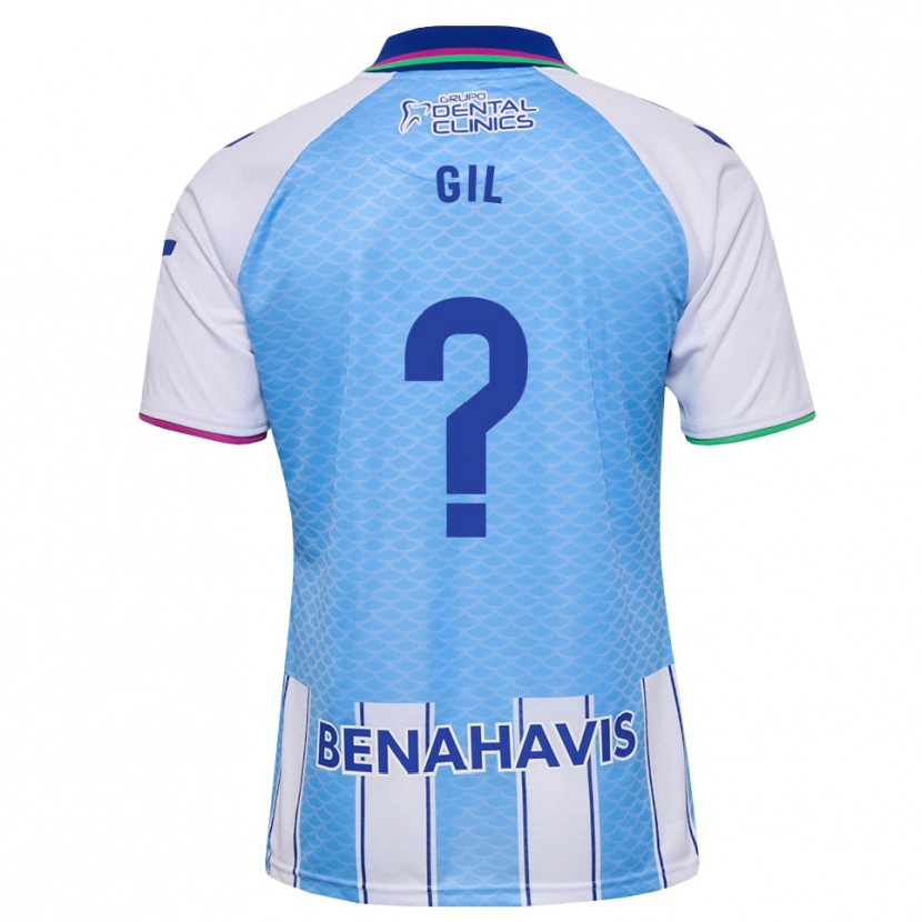 Danxen Kinderen José Gil #0 Diep Hemelsblauw Wit Thuisshirt Thuistenue 2026/27 T-Shirt België