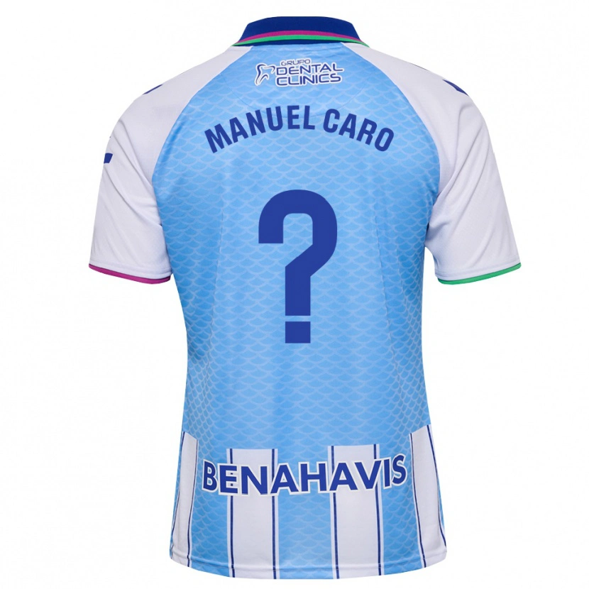 Danxen Kinderen José Manuel Caro #0 Diep Hemelsblauw Wit Thuisshirt Thuistenue 2026/27 T-Shirt België