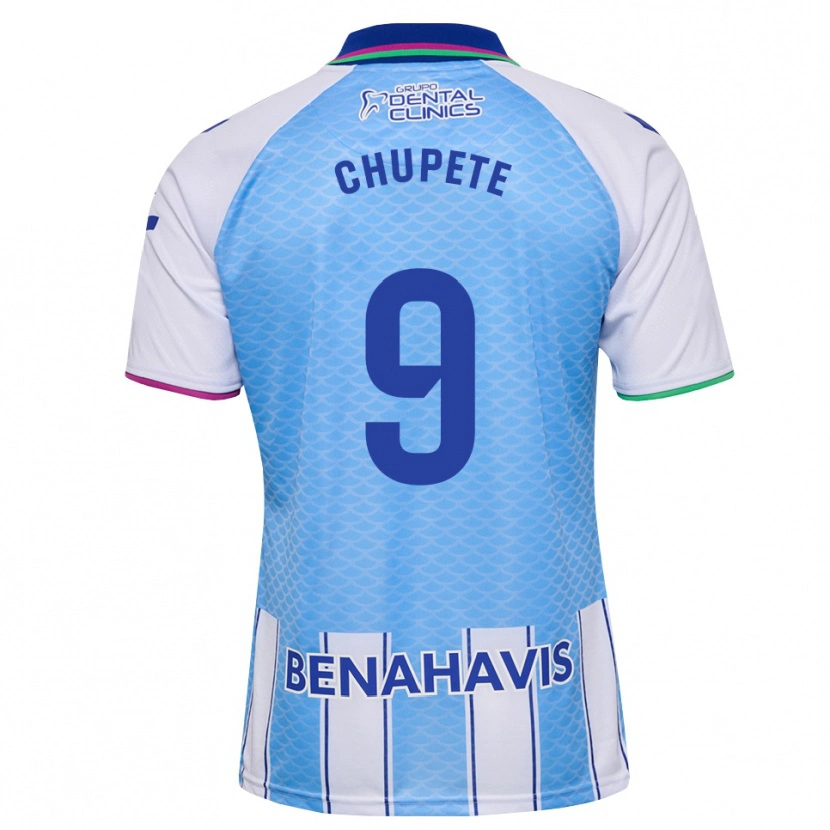 Danxen Kinderen Chupe #9 Diep Hemelsblauw Wit Thuisshirt Thuistenue 2026/27 T-Shirt België