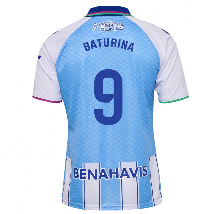Danxen Kinderen Roko Baturina #9 Diep Hemelsblauw Wit Thuisshirt Thuistenue 2026/27 T-Shirt België