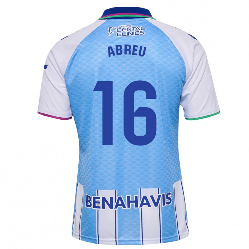 Danxen Kinderen Marco Abreu #16 Diep Hemelsblauw Wit Thuisshirt Thuistenue 2026/27 T-Shirt België