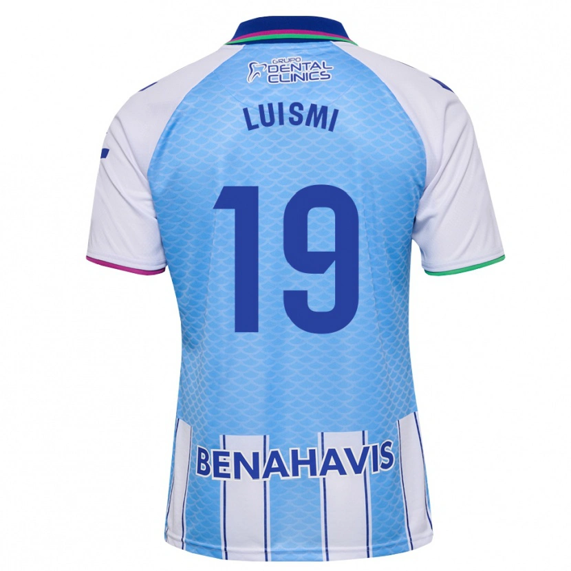 Danxen Kinderen Luismi Sánchez #19 Diep Hemelsblauw Wit Thuisshirt Thuistenue 2026/27 T-Shirt België