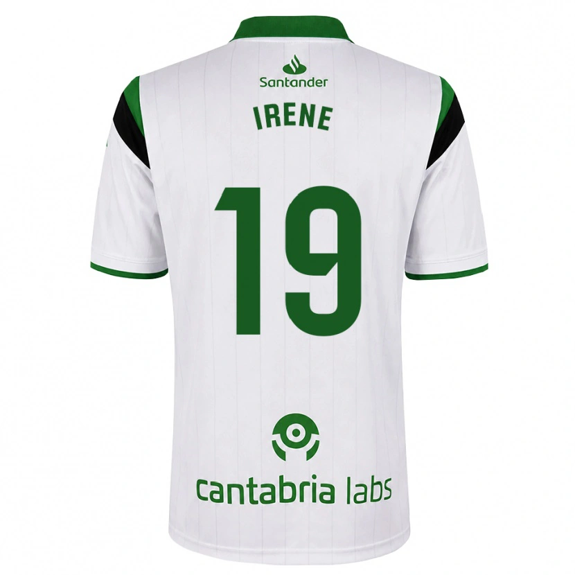 Danxen Kinderen Irene Canal Gómez #19 Wit Groen Zwart Thuisshirt Thuistenue 2026/27 T-Shirt België