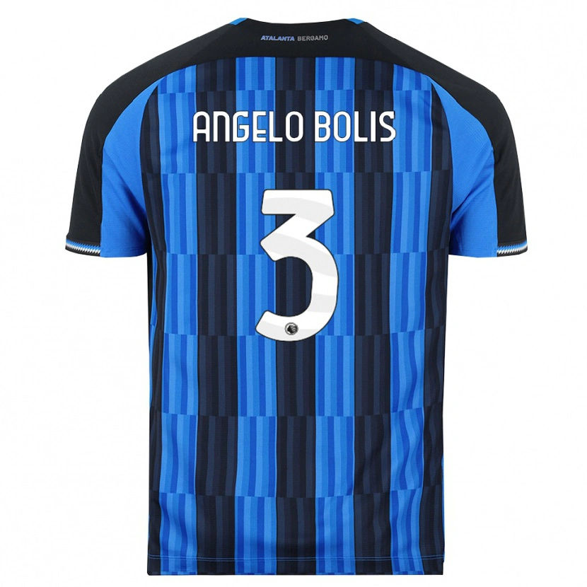 Danxen Kinderen Tommaso Angelo Bolis #3 Blauw Zwart Rood Thuisshirt Thuistenue 2026/27 T-Shirt België