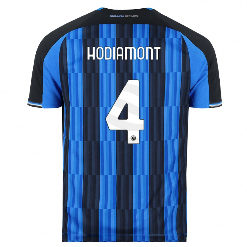 Danxen Kinderen Lyam Hodiamont #4 Blauw Zwart Rood Thuisshirt Thuistenue 2026/27 T-Shirt België