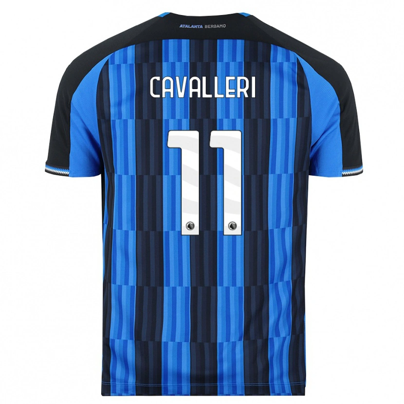 Danxen Kinderen Nicolas Cavalleri #11 Blauw Zwart Rood Thuisshirt Thuistenue 2026/27 T-Shirt België