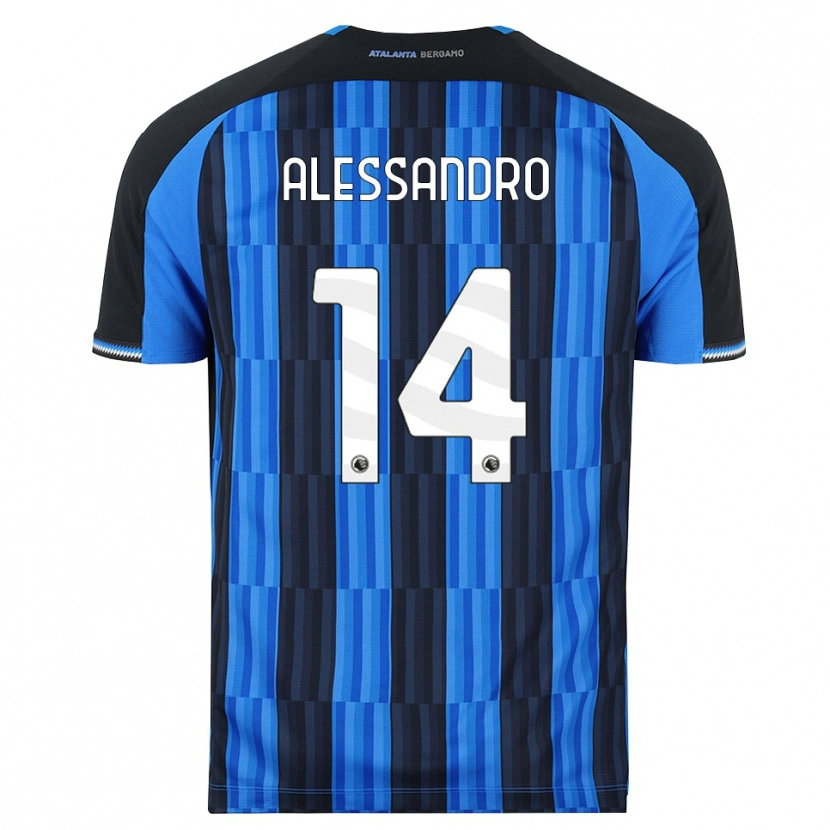 Danxen Kinderen Alessandro Rinaldi #14 Blauw Zwart Rood Thuisshirt Thuistenue 2026/27 T-Shirt België