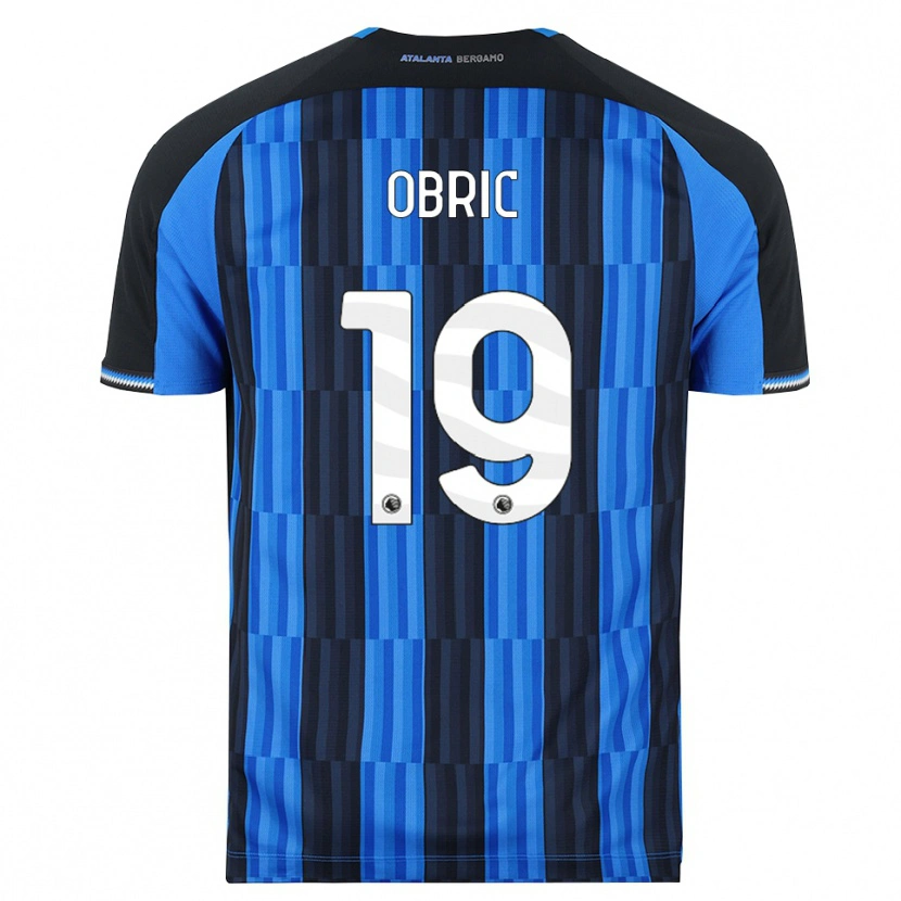 Danxen Kinderen Relja Obric #19 Blauw Zwart Rood Thuisshirt Thuistenue 2026/27 T-Shirt België