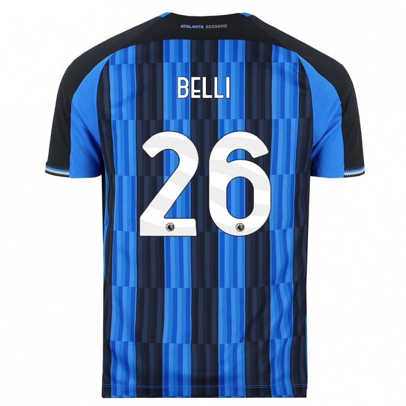 Danxen Kinderen Manuel Belli #26 Blauw Zwart Rood Thuisshirt Thuistenue 2026/27 T-Shirt België