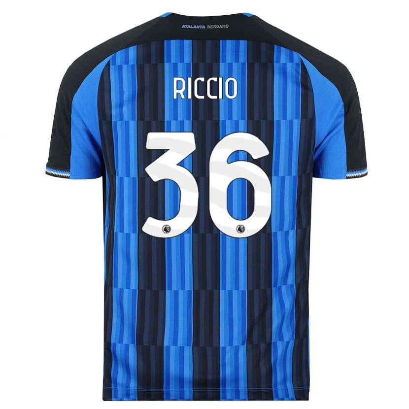 Danxen Kinderen Lorenzo Riccio #36 Blauw Zwart Rood Thuisshirt Thuistenue 2026/27 T-Shirt België