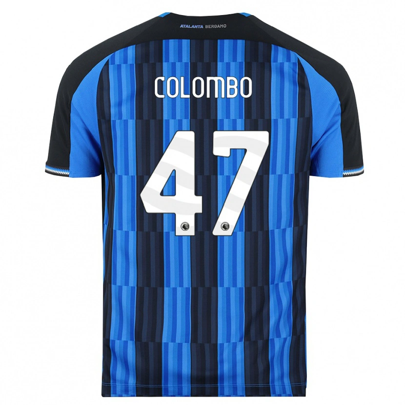 Danxen Kinderen Matteo Colombo #47 Blauw Zwart Rood Thuisshirt Thuistenue 2026/27 T-Shirt België