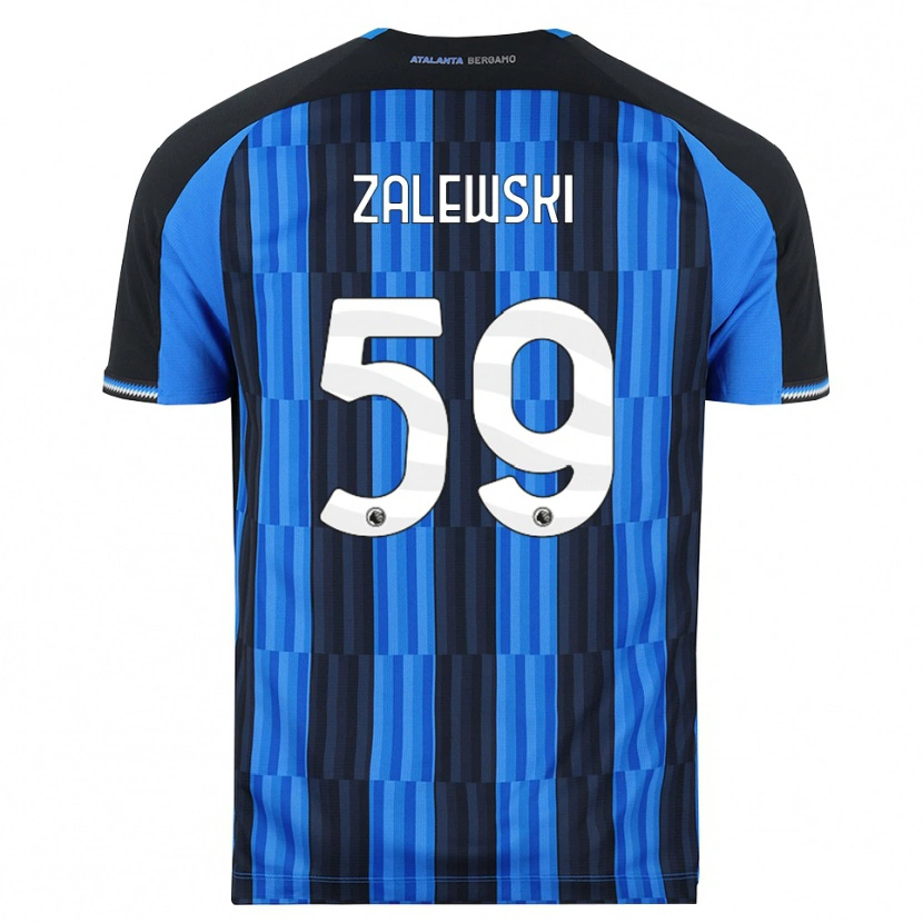 Danxen Kinderen Nicola Zalewski #59 Blauw Zwart Rood Thuisshirt Thuistenue 2026/27 T-Shirt België