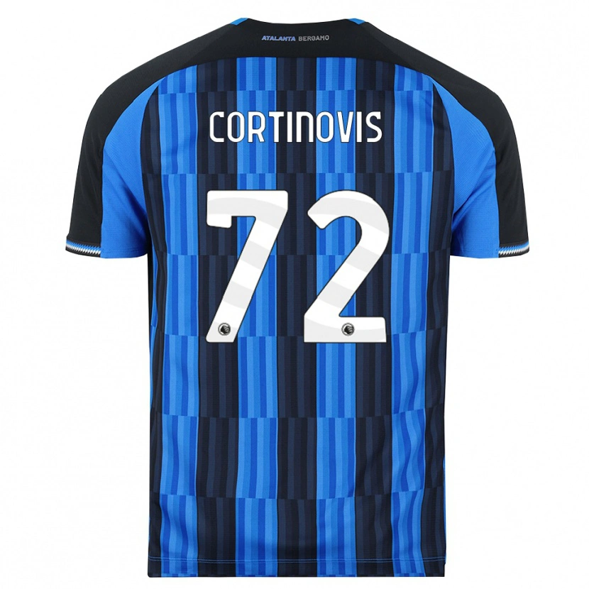 Danxen Kinderen Alessandro Cortinovis #72 Blauw Zwart Rood Thuisshirt Thuistenue 2026/27 T-Shirt België