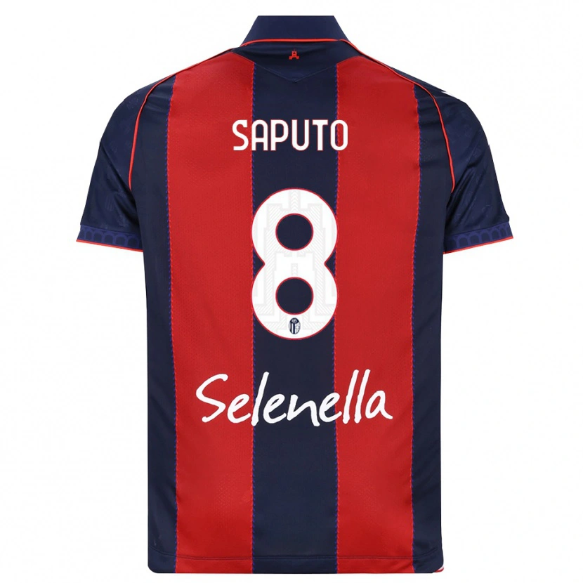Danxen Kinderen Jesse Saputo #8 Koninklijk Blauw Rood Wit Thuisshirt Thuistenue 2026/27 T-Shirt België
