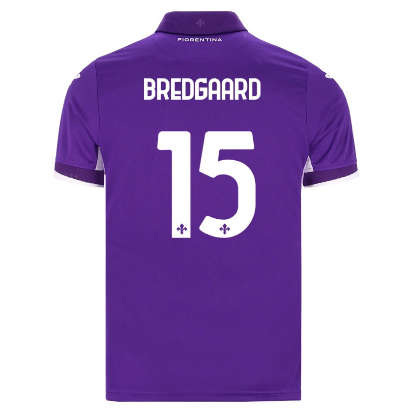 Danxen Kinderen Sofie Bredgaard #15 Paars Wit Roze Thuisshirt Thuistenue 2026/27 T-Shirt België