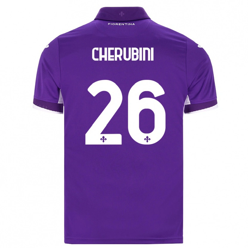 Danxen Kinderen Maya Cherubini #26 Paars Wit Roze Thuisshirt Thuistenue 2026/27 T-Shirt België