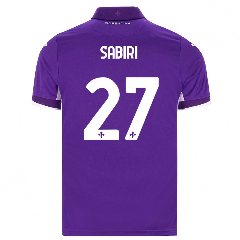 Danxen Kinderen Abdelhamid Sabiri #27 Paars Wit Roze Thuisshirt Thuistenue 2026/27 T-Shirt België