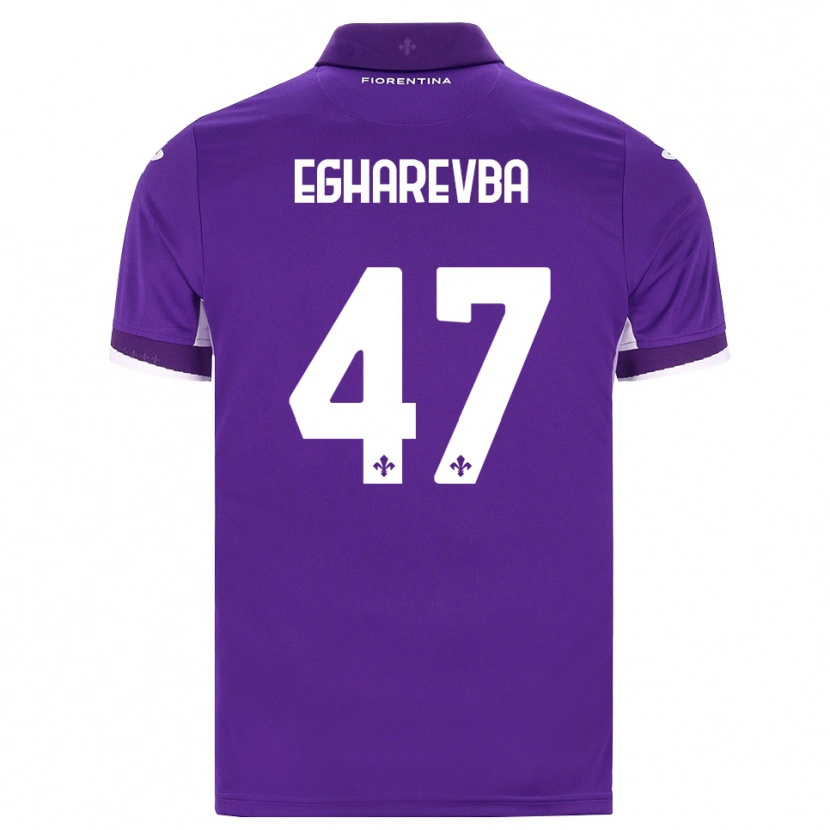 Danxen Kinderen Fortune Egharevba #47 Paars Wit Roze Thuisshirt Thuistenue 2026/27 T-Shirt België