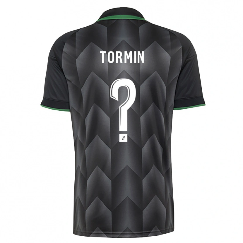 Danxen Kinderen Sean Tormin #0 Wit Zwart Groen Uitshirt Uittenue 2026/27 T-Shirt België