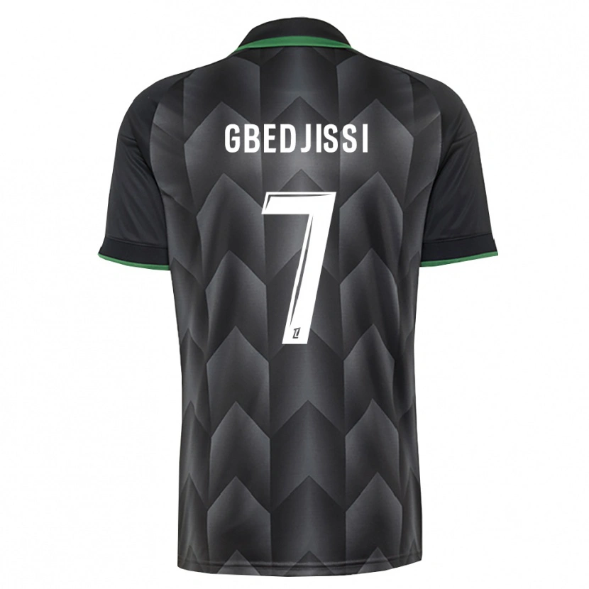 Danxen Kinderen Aude Gbedjissi #7 Wit Zwart Groen Uitshirt Uittenue 2026/27 T-Shirt België