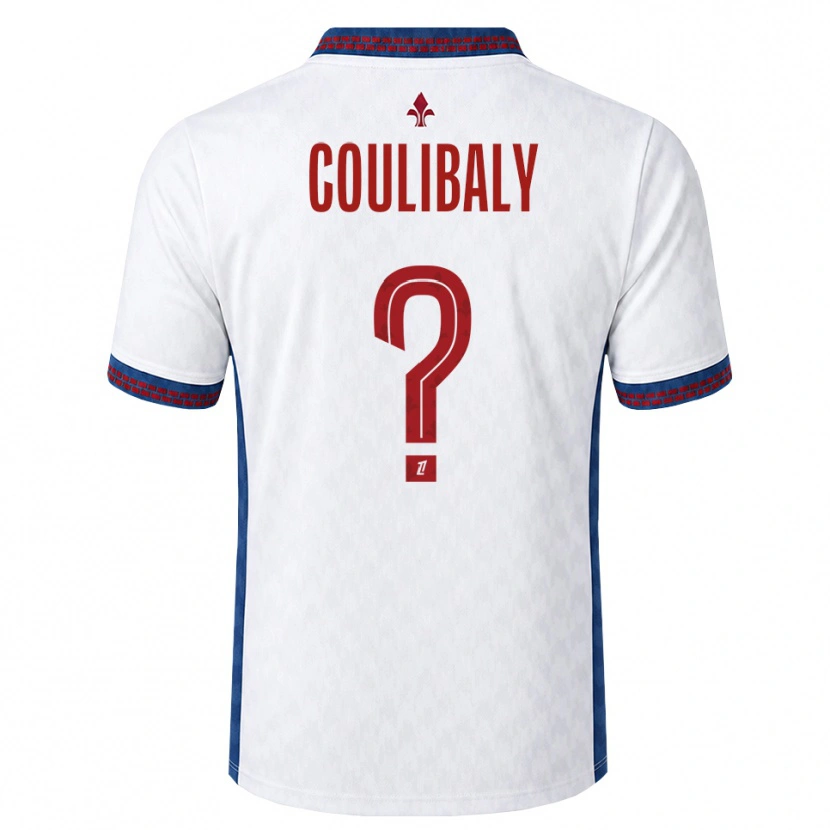 Danxen Kinderen Bilal Coulibaly #0 Rood Wit Blauw Uitshirt Uittenue 2026/27 T-Shirt België