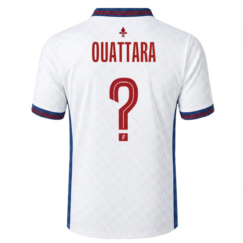 Danxen Kinderen Fadiga Ouattara #0 Rood Wit Blauw Uitshirt Uittenue 2026/27 T-Shirt België