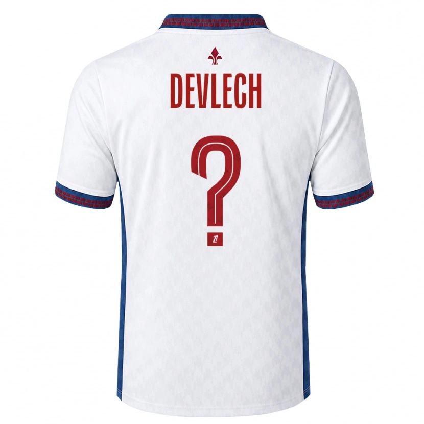 Danxen Kinderen Gwenaëlle Devleesschauwer #0 Rood Wit Blauw Uitshirt Uittenue 2026/27 T-Shirt België