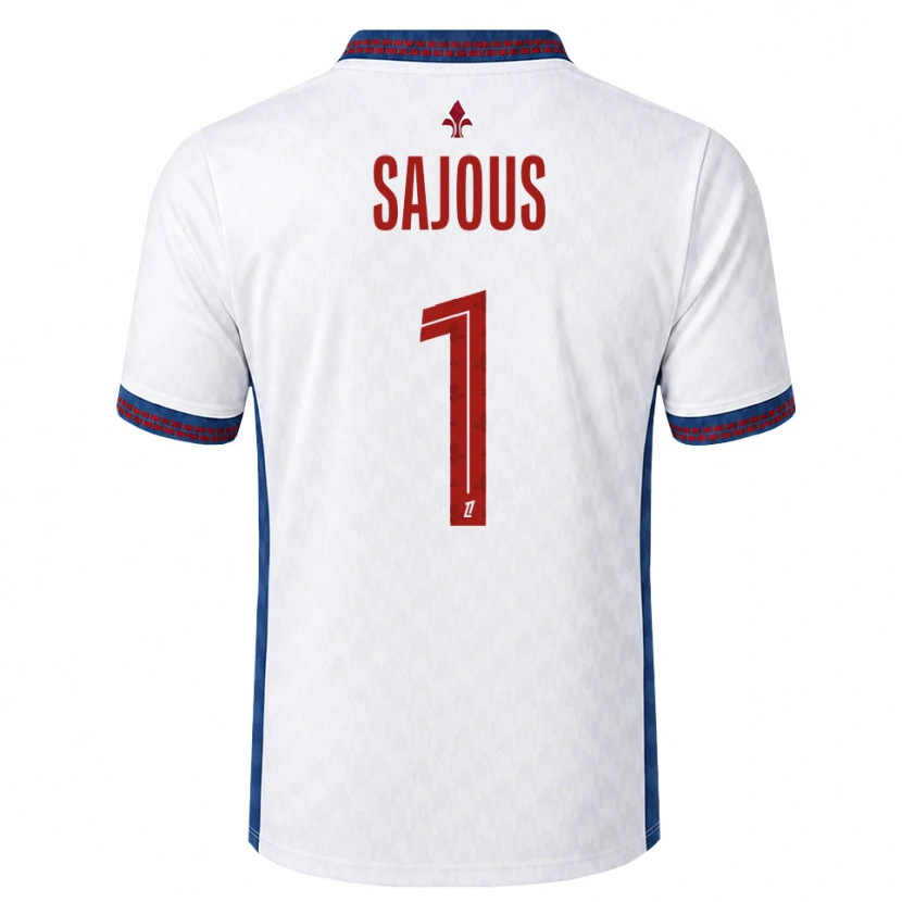 Danxen Kinderen Thomas Sajous #1 Rood Wit Blauw Uitshirt Uittenue 2026/27 T-Shirt België