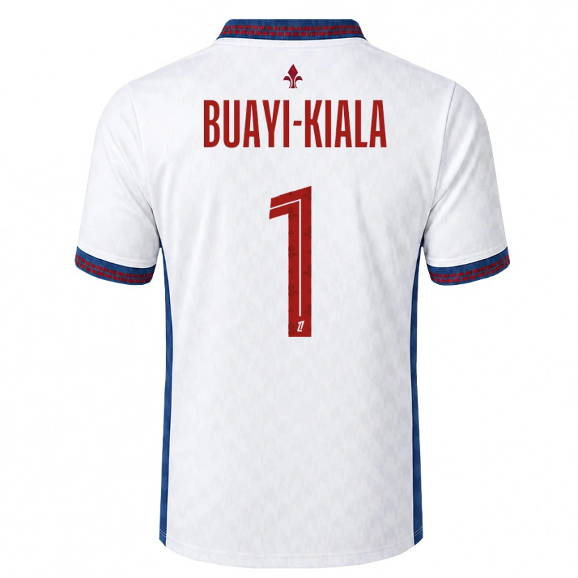 Danxen Kinderen Israël Buayi-Kiala #1 Rood Wit Blauw Uitshirt Uittenue 2026/27 T-Shirt België