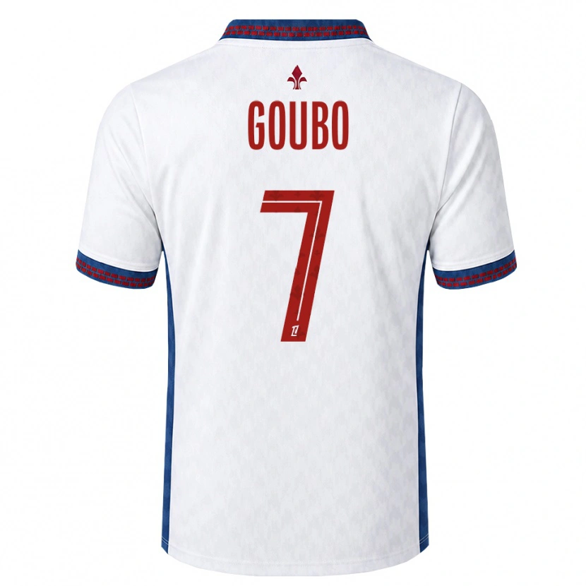 Danxen Kinderen Antoine Goubo #7 Rood Wit Blauw Uitshirt Uittenue 2026/27 T-Shirt België