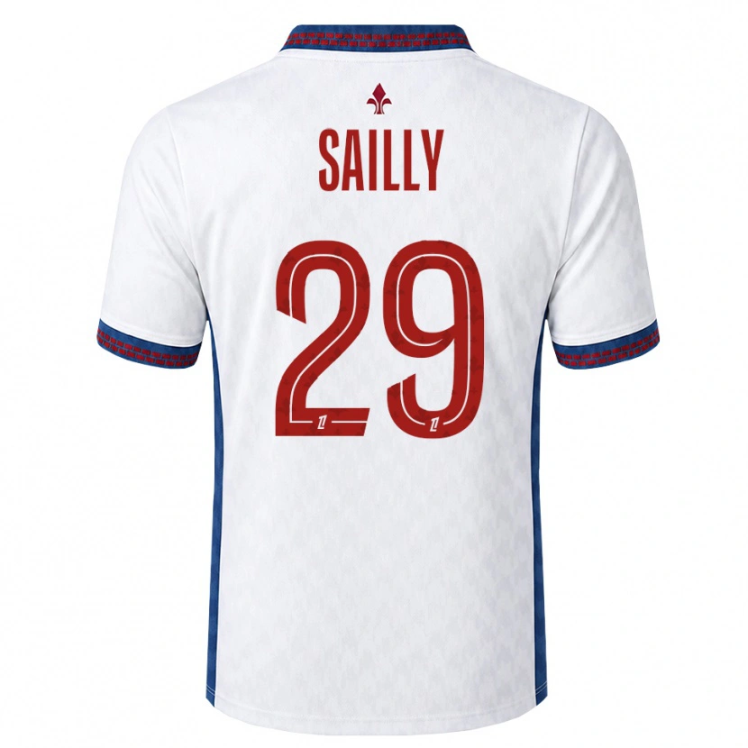 Danxen Kinderen Charlotte Sailly #29 Rood Wit Blauw Uitshirt Uittenue 2026/27 T-Shirt België
